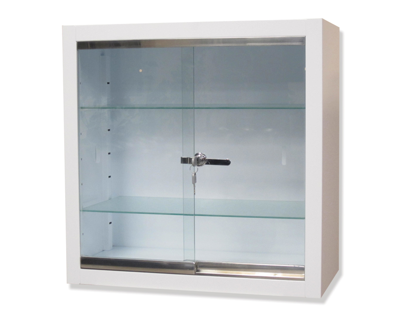 GIMA Wall Cabinet - Tempered glass
